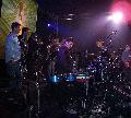 The Goose horn and percussion sections