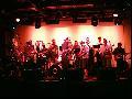 The band warming up before their gig!